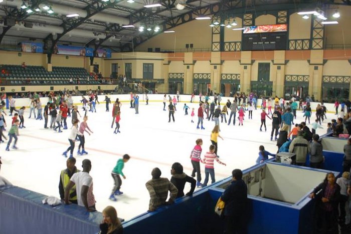 Ice skating grand west casino times for today