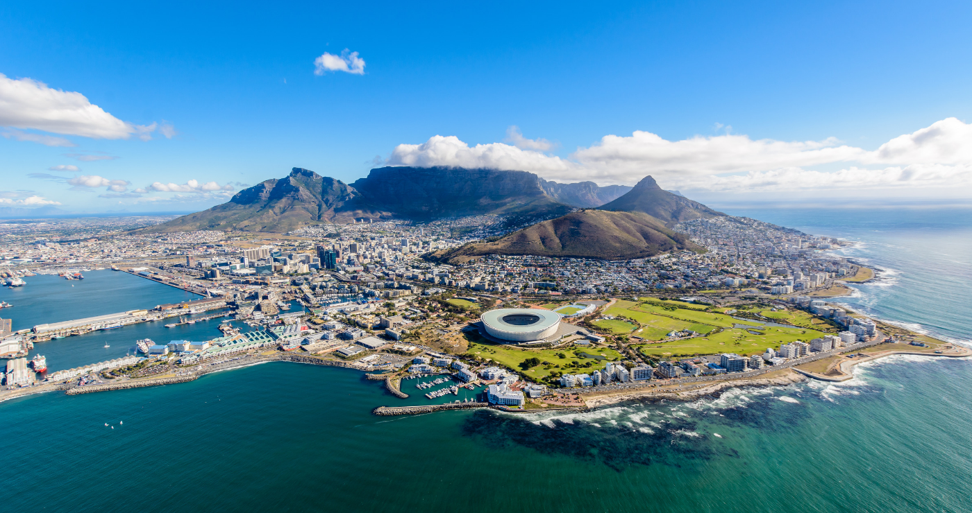 Twelve Apostles is lekker naby die Kaapse middestad.