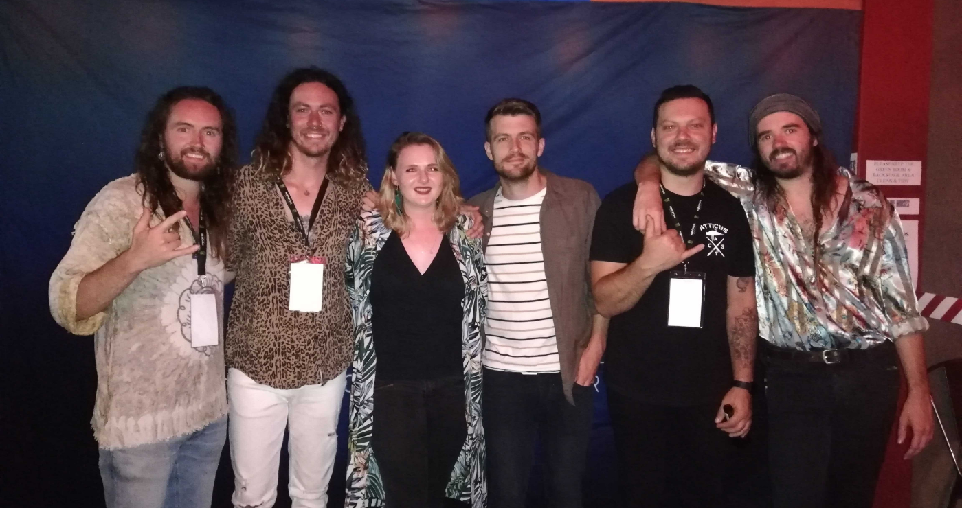 Meeting the guys from Hands Like Houses